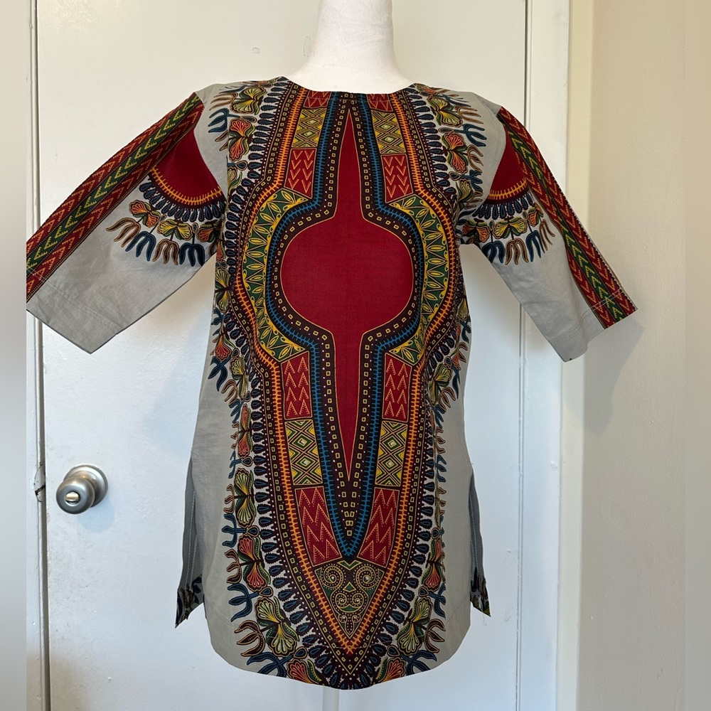 Brand: Ankara African print. Size: Medium. Color: Multicolored. Pre-owned